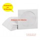 MM - Bustine per CD, DVD di carta con chiusura lembo - 50 pezzi