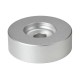 DYNAVOX 207582 - Adattatore ASP2 in alluminio per giradischi (silver) 