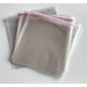 MUSIC MAT Bustine antistatiche Richiudibili Clear per custodie case CD 10.4mm - 100 pezzi