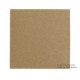 MUSIC MAT - Copertine senza foro per LP / 12" Cartoncino MARRONE forza 300gr / m² (10 copertine) 