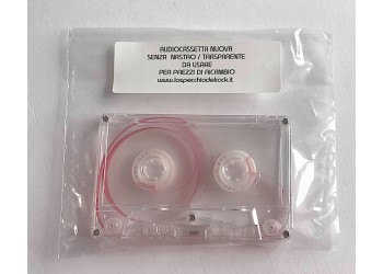 Cassetta Vuota per utilizzo Manutenzione colore TRASPARENTE