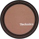 TECHNICS 20101955 Tappetino per Giradischi feltro antistatico con "grafica Strobo Marrone" (1.pz)
