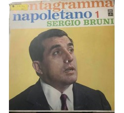 Sergio Bruni ‎– Pentagramma Napoletano 1, Vinyl, LP, Album, Repress, Uscita: 1963