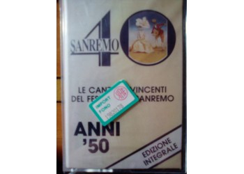 Various – Le canzoni vincenti del festival di Sanremo (Anni ’50) – MC/Cassetta