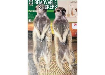 Scimmiette - Stickers Riposizionabile Removibile