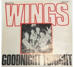 Wings - Solo Copertina - Goodnight Tonight - Etichetta EMI 1C 006 62 579 (7") 