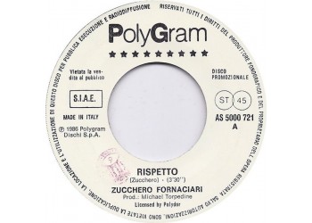 Zucchero Fornaciari* / Joe Jackson – Rispetto / Right And Wrong - Jukebox