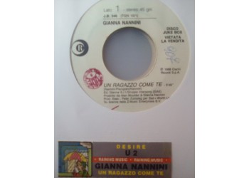Gianna Nannini / U 2* ‎– Un Ragazzo Come Te / Desire - Jukebox