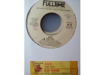 Ago (2) / B.B. And Band* – For You / That Special Magic -Jukebox