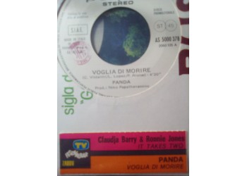 Claudja Barry & Ronnie Jones / Panda (6) ‎– It Takes Two / Voglia Di Morire -Jukebox