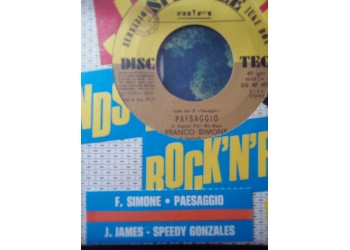 Jamie James / Franco Simone ‎– Speedy Gonzales / Paesaggio -Jukebox