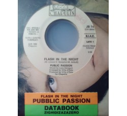 Public Passion / Databook ‎– Flash In The Night / Zighidizazazero - (Single Jukebox)  