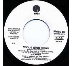 Madonna / Maurizio Della Rosa ‎– Vogue (Single Version) / Per Curiosità - 45 RPM (Jukebox)