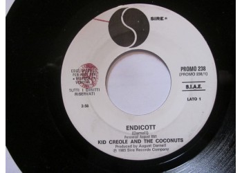 Kid Creole And The Coconuts / Laura Branigan ‎– Endicott / Spanish Eddie – 45 RPM (Jukebox)