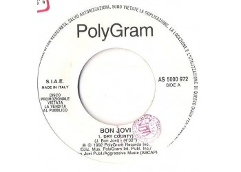 Bon Jovi / Inxs ‎– Dry County / Please (You Got That...) – 45 RPM (Jukebox)