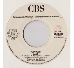 Rankati / Tracy Spencer ‎– Jane / I Feel For You– 45 RPM (Jukebox)