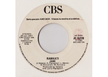 Rankati / Tracy Spencer ‎– Jane / I Feel For You– 45 RPM (Jukebox)