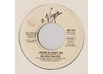 Belinda Carlisle / Ziggy Marley ‎– Leave A Light On / Look Who's Dancing (Edit) – 45 RPM (Jukebox)