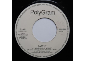 East 17 / Gatto Panceri ‎– Around The World / Amarsi Un Po' – 45 RPM (Jukebox)