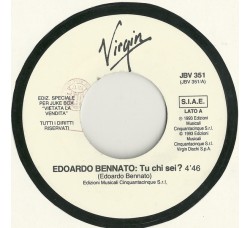 Edoardo Bennato ‎– Tu Chi Sei?  – 45 RPM (Jukebox)