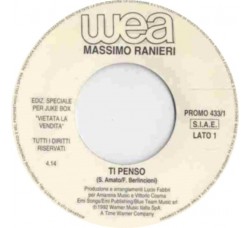 Massimo Ranieri / New Trolls ‎– Ti Penso / Quelli Come Noi – 45 RPM Jukebox)