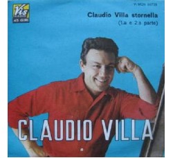 Claudio Villa ‎– Claudio Villa Stornella (1.a e 2.a Parte) – 45 RPM