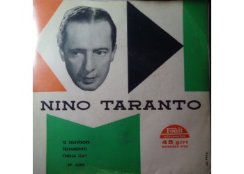 Nino Taranto - 'O televisore - Testamento / Chella lla' ! – 45 RPM