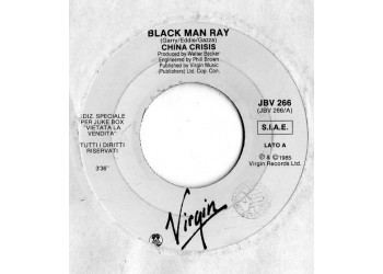 China Crisis / Fruits Of Passion – Black Man Ray / All I Ever Wanted – Jukebox