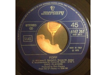 Ohio Players ‎– Fopp / Sweet Sticky Thing – 45 RPM
