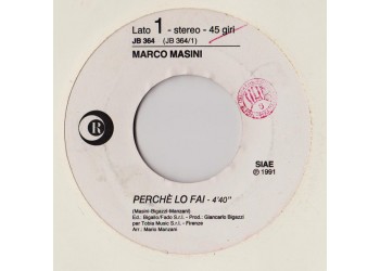 Marco Masini / Eduardo De Crescenzo ‎– Perchè Lo Fai / E La Musica Va – Jukebox