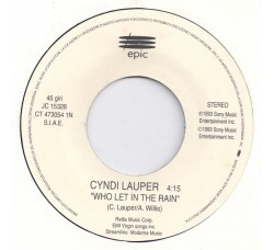 Cyndi Lauper / Luca Barbarossa ‎– Who Let In The Rain / Vivo – Jukebox
