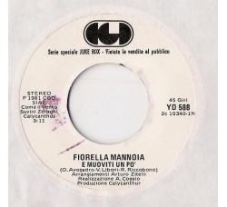 Fiorella Mannoia / Keith Marshall ‎– E Muoviti Un Po' / Only Crying – Jukebox