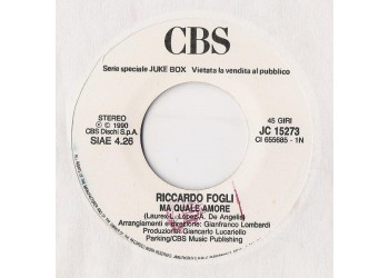 Riccardo Fogli / Papa Winnie ‎– Ma Quale Amore / A – Jukebox