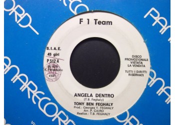 Tony Ben Feghaly* / French Bread – Angela Dentro / Disco Coo Coo – 45 RPM