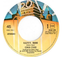 Edwin Starr – H.A.P.P.Y. Radio – 45 RPM