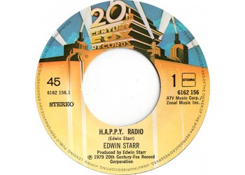 Edwin Starr – H.A.P.P.Y. Radio – 45 RPM