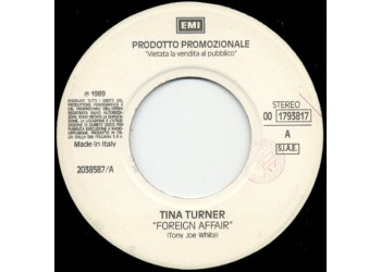 Tina Turner / Billy Idol ‎– Foreign Affair / Cradle Of Love – Jukebox
