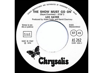 Leo Sayer / James Brown ‎– The Show Must Go On / Stoned To The Bone, Part 1– Jukebox