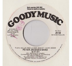 Peter Jacques Band / Macho II* ‎– Is It It? / Mothers Love (Mama Mia) – Jukebox