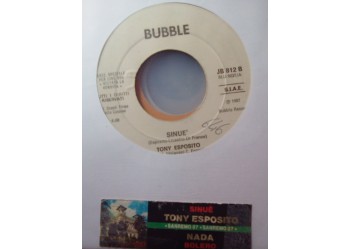 Nada (8) / Tony Esposito ‎– Bolero / Sinuè - 45 RPM (Jukebox)