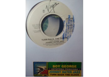 Boy George / Johnny Hates Jazz ‎– Live My Life / Turn Back The Clock – 45 RPM (Jukebox)