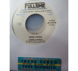 Tony Esposito / Irene Fargo ‎– Sopra Il Mare / Sabbia D'Africa – 45 RPM (Jukebox)