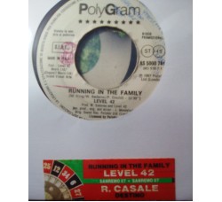 Level 42 / Rossana Casale ‎– Running In The Family / Destino – 45 RPM (Jukebox)