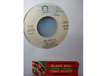 Black Box / Tony Scott ‎– I Don't Know Anybody Else / Get Into It – 45 RPM (Jukebox)