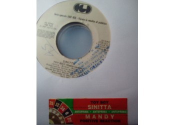 Sinitta / Mandy* ‎– Toy Boy / Positive Reaction – 45 RPM (Jukebox)