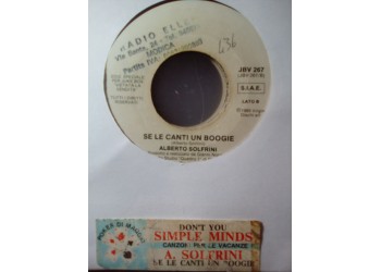 Simple Minds / Alberto Solfrini – Don't You / Se Le Canti Un Boogie – Jukebox