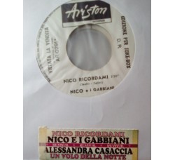 Nico E I Gabbiani / Alessandra Casaccia – Nico Ricordami / Un Volo Nella Notte - Jukebox