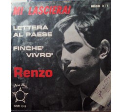 Renzo - Mi lascerai – 45 RPM