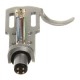 ANALOGIS HS-16 - Portatestina / Shell per Giradischi in alluminio  Incl. Cavi - 8gr (silver)