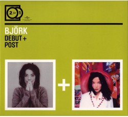 Björk ‎–  DEBUT + POST - 2 CD Audio - Uscita: 2009